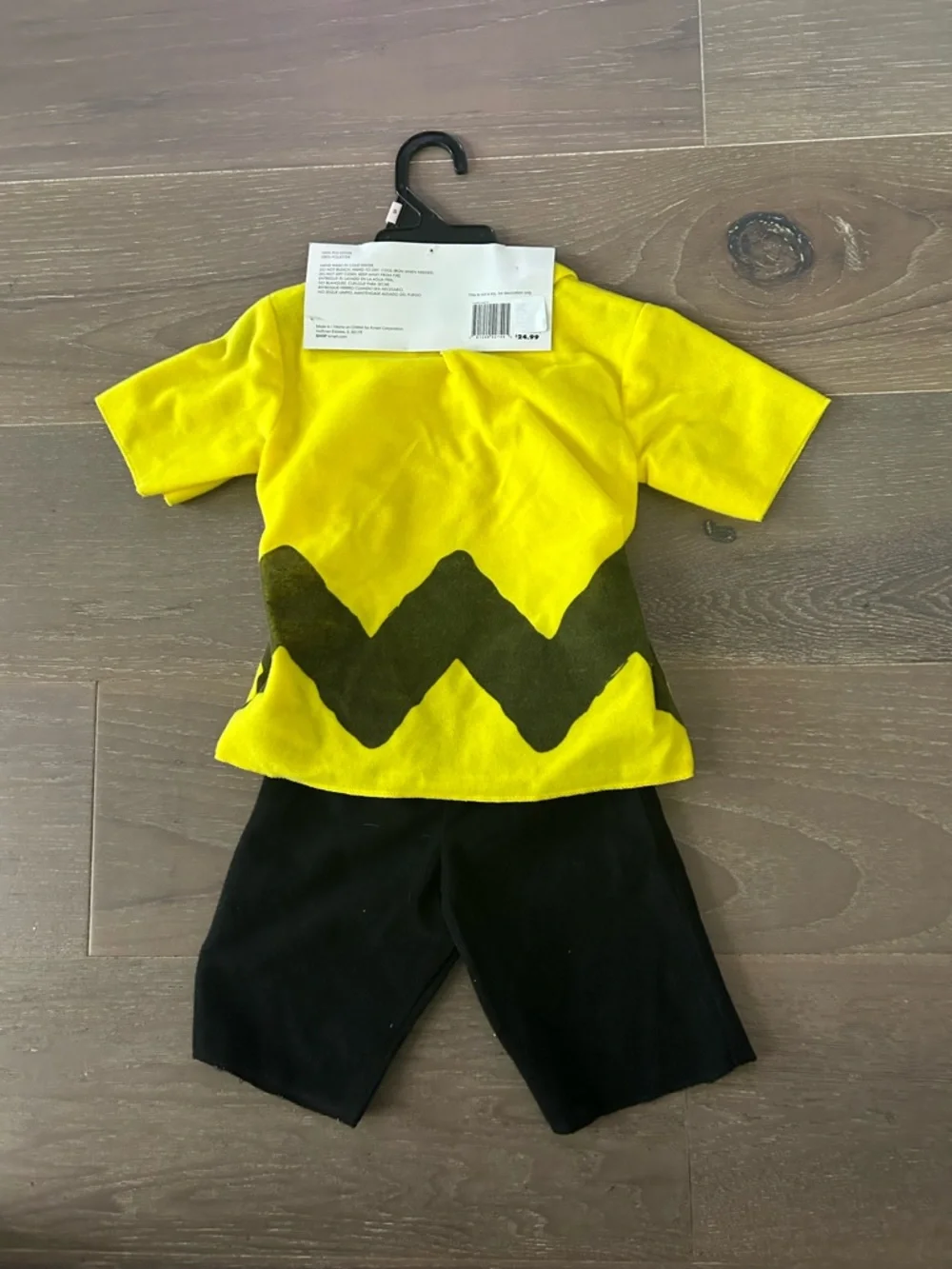 Rasta Imposta Vintage Charlie Brown Toddler costume. NWT 3-4T(hs)